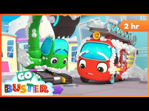 The Bubble Bus | Go Buster - Bus Cartoons & Kids Stories