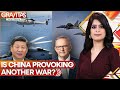 Gravitas | Chinese fighter jet fires flares above Australia Seahawk helicopter | WION