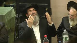 התוועדות חול המועד סוכות חלק ב' הרב יוסף פלטיאל שנת תשפ"א