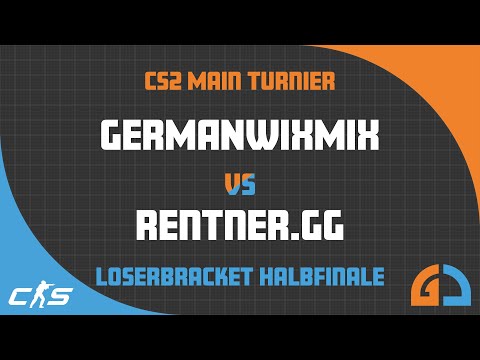 GSH2025 - CS2 - GermanWixMix vs. Rentner.gg - Halbfinale Loserbracket // TWITCH VOD/ Cast