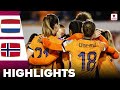 Netherlands vs Norway | Highlights | Women's Euro Qualifiers 09-04-2024