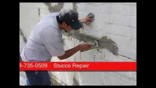 preview picture of video 'East Los Angeles Stucco Repair / 20 % OFF / Call Shafran  818-735-0509'