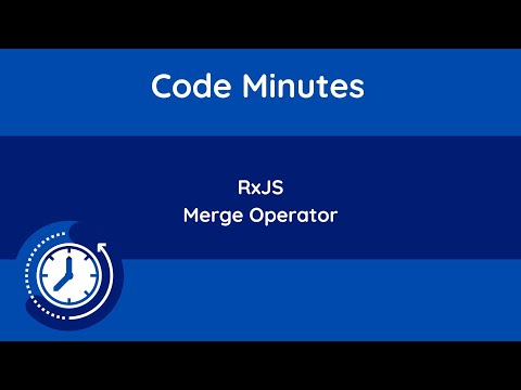 How to use the merge operator in RxJS