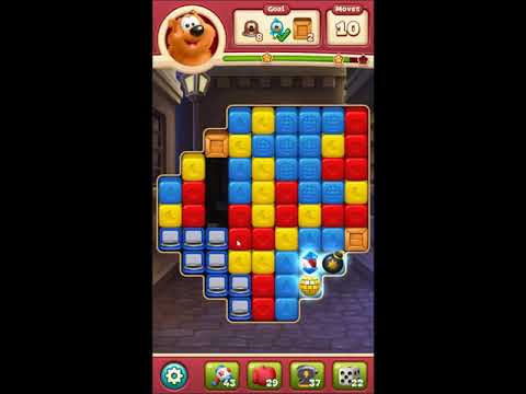 Toon Blast Level 2521 - NO BOOSTERS 🐻🐺🐱 | SKILLGAMING ✔️