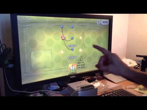 Leap Motion Controller hands-on and our thought on Kinect vs. Leap Motion. Cut the Rope for iOS is FREE.