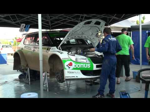 2011 Via/Port İstanbul Rallisi / Burak Çukurova - Ünal Tezel / Skoda Fabia S2000