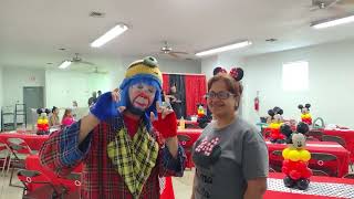 Payaso Pikorete Celebrando el Cumpleaños de Adrian en Osteen Fl Review Testimonio