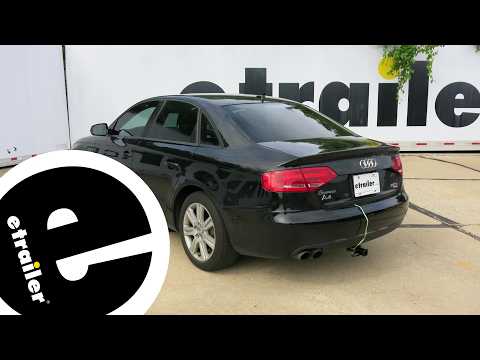 Installation: Curt Powered Tail Light Converter with 4-Pole Flat Trailer Connector on a 2011 Audi A4