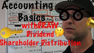 Accounting for Beginners #48 / Example of Negative Draw / Shareholder Distribution / Accounting 101