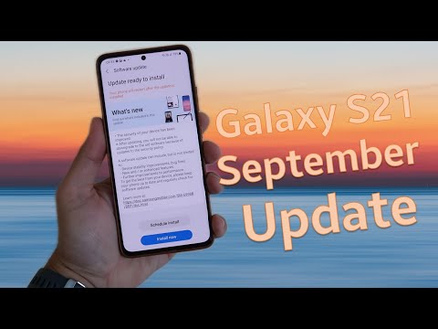 Samsung S21 Series September update is here! What`s new?