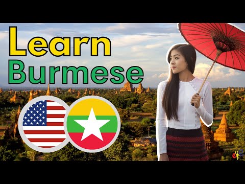 Learn Burmese While You Sleep 😀 Most Important Burmese Phrases and Words 😀 English/Burmese