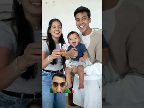 عمره عشر سنوات وبعدة صغير #ضحك