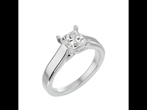 Inel de Logodna Princess Aur Roz 18k Diamante Naturale - Britney