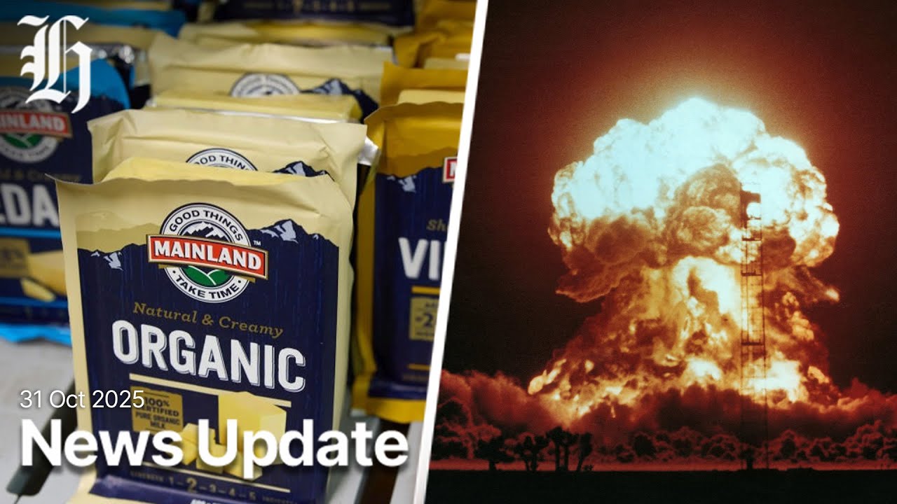 NZ Herald Morning News Update | Trump orders US resumption of nuclear weapons testing