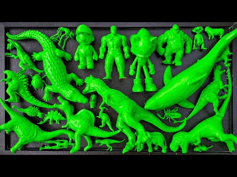 Dinosaurus Jurassic World Dominion : T-rex/ Brachiosaurus/ Skibidi/ Spider-Man/ KingKong/ Godzilla