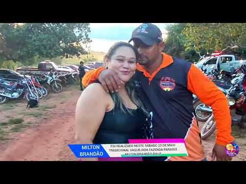 FOI REALIZADO NESTE SÁBADO DIA 23  A VAQUEJADA FAZENDA PARAÍSO EM MILTON BRANDÃO PI 