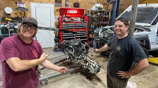 Dirt Daily. Removing and Installing a New Engine in a Jeep JL Wrangler in a day.