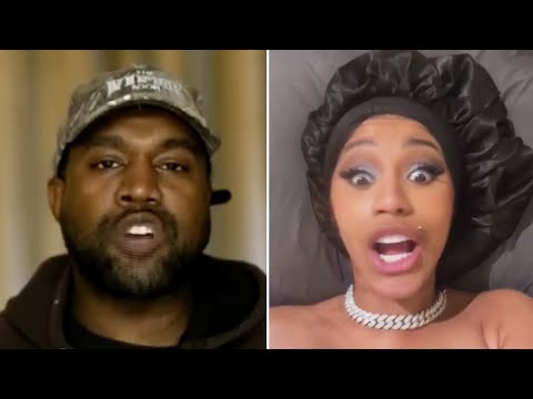 Kanye West REACTS to Cardi B’s Instagram Livestream Meltdown About Offset Cheating On Her