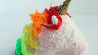 MYNT3D Project Tutorial Unicorn Head made with a 3D Pen