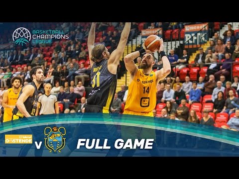 Telenet Oostende v Iberostar Tenerife - Full Game - Basketball Champions League