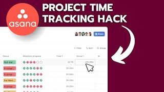 The Best Way to Track Estimated vs. Actual Time in Asana at the Portfolio Level