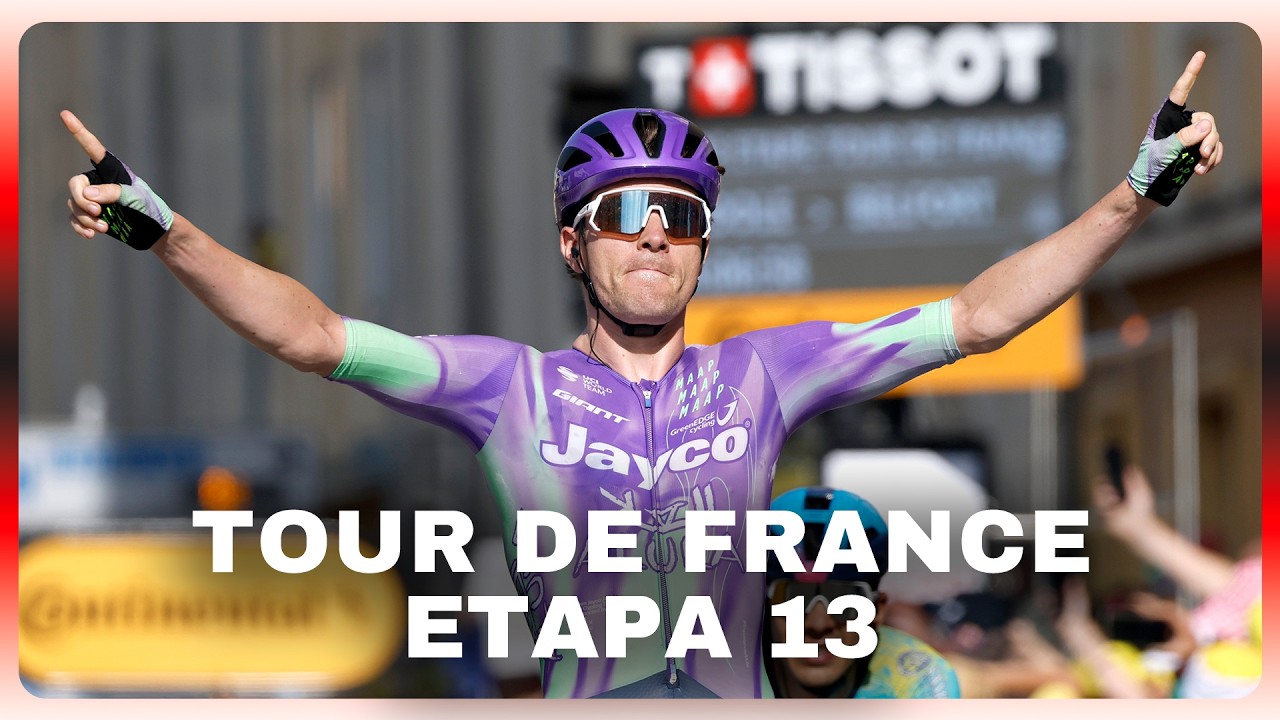 NO PUDO SER PARA HAROLD TEJADA: SCHMID LE GANÓ EL SPRINT FINAL Y CONQUISTÓ LA ETAPA 13 | RESUMEN