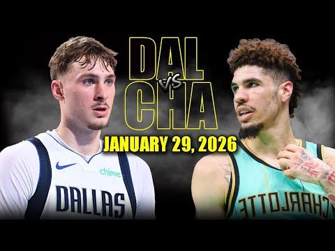댈러스 매버릭스 vs 샬럿 호네츠 경기 하이라이트 – 2026년 1월 29일 | NBA 시즌