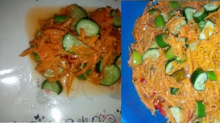 طريقة عمل مخلل الجزر المبشور اقوي طبق في سفرة رمضان شوية مخلل من الاخر  😱