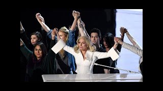 Lady Gaga 2016 Till It Happens To You Oscar Performance 1