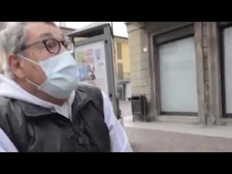 Anziano multato sulla panchina!!!