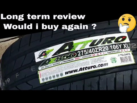 Atturo AZ850 tire long term review