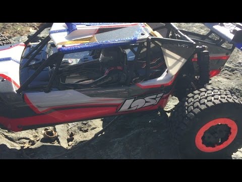 Losi SCBE Bashing Having Fun Jumping and Flipping