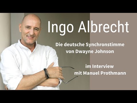 Synchronsprecher werden ! Ingo Albrecht Interview 2020, deutsche Synchronstimme von Dwayne Johnson .