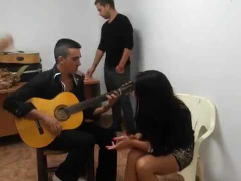 Amalia Barbero  En camerinos