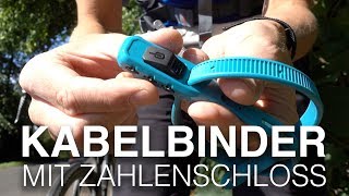 Z-Lok Combo Kabelbinder-Schloss & Hiplok Gold: Meine Schlosswahl beim Fahrrad-Pendeln! #IQVLOG