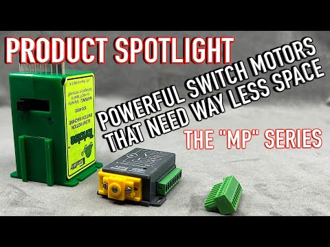 MP Series Switch Motors For Model Railroad Turnouts Tortoise Product Spotlight