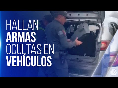 Autoridades encuentran tres poderosos morteros ocultos en un vehículo en Tarazá, Antioquia