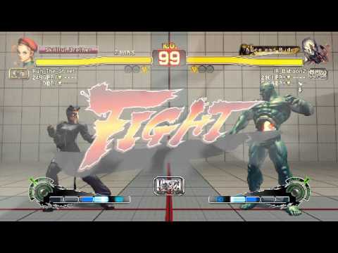 Ultra Street Fighter IV battle: Cammy vs Seth