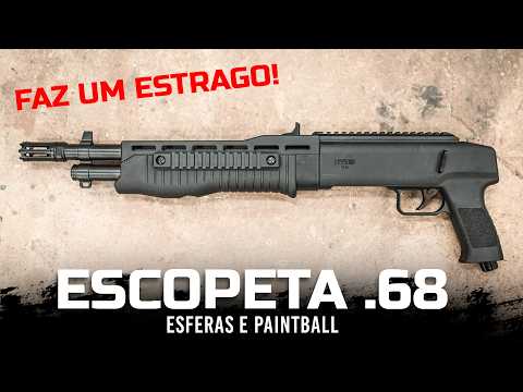 Shotgun Pressão .68 CO2 T4E TB RAM Umarex Escopeta