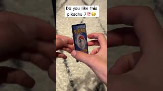 Do you like this Pikachu ? 💯😁 #like #pokemon #thankyou #shortvideo #pokemoncards #pokemontcg#cards