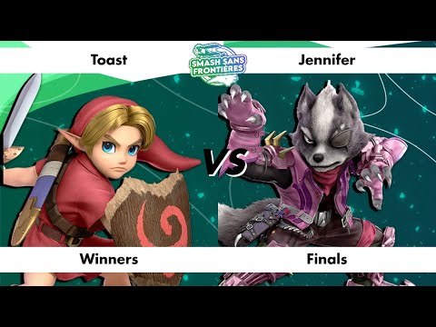SSF #156 - Winners Final - Toast (Young Link) vs Jennifer (Wolf)