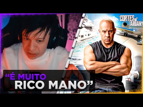 ARUAN REAGE A ESSA É A VIDA MILIONÁRIA DE VIN DIESEL ATUALMENTE EM 2022 (SABE TUDO) -Cortes do Aruan