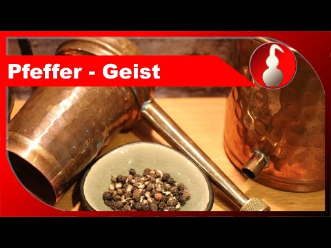 Pfeffer - Geist - ein scharfer Schnaps mit Pepp? Schnaps selber brennen - diSTILLed
