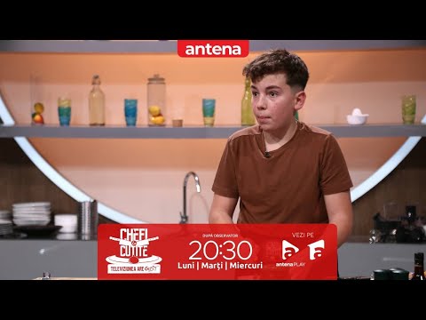 Ce i-a șoptit chef Alexandru Sautner la ureche lui Cristian Marin, puștiul de 13 ani