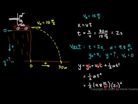 Physics 3.5.4c - Projectile Practice Problem 3