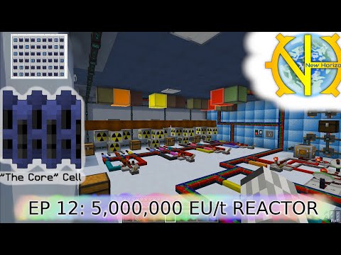 GTNH S02E12: four stroke nuclear reactor