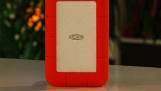 Video thumbnail for The new LaCie Rugged Thunderbolt is totally a keeper, if you can afford it. by CNET