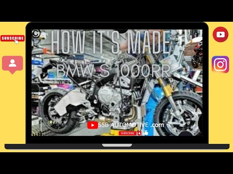 How it's made||BMW S1000RR build||Factory tour.