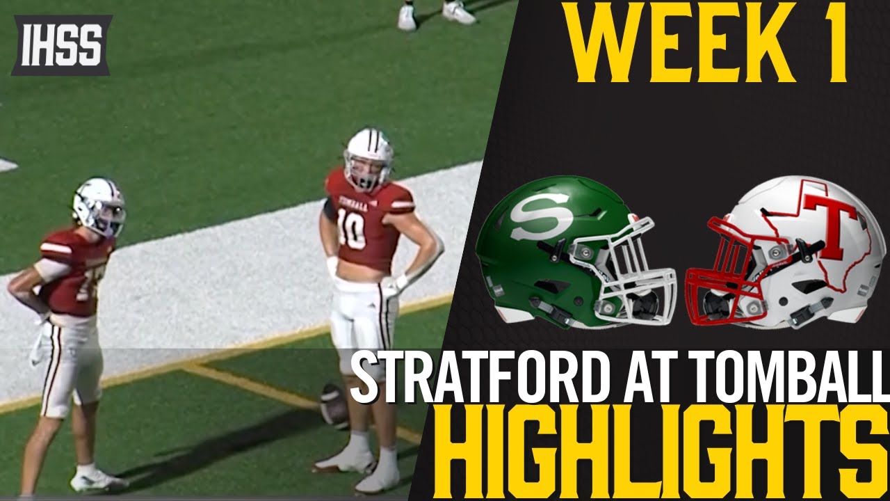 Tomball Dominates Stratford 43-6 in Thrilling High School Football Match