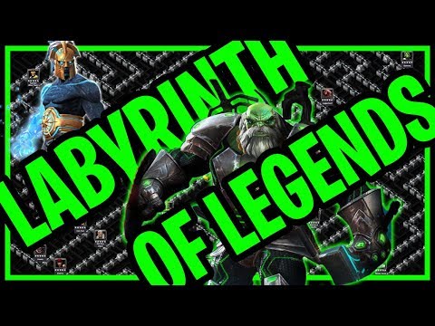 LABYRINTH OF LEGENDS! Initial Clear. Lets get this done before AoL! #mcoc #live